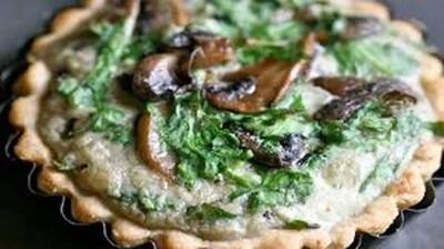 تارت قارچ و پنیر خانگی در ۳۰ دقیقه / دستور فوری، ساده و اقتصادی / فوت‌وفن طلایی برای طعم رستورانی