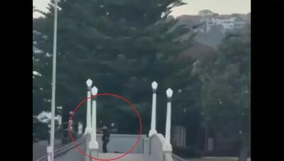 لحظه کشته شدن تیرانداز دوم در استرالیا توسط پلیس (فیلم)