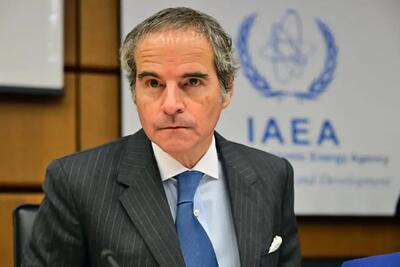 گروسی: ۴۰۰ کیلو ذخایر اورانیوم ۶۰ درصد ایران هنوز وجود دارد