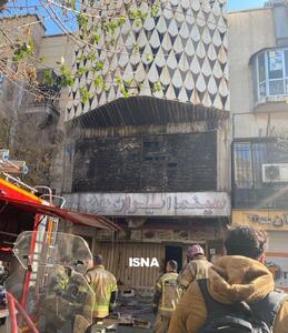 تصاویری از سینمای قدیمی ایران پس از آتش‌سوزی در لاله‌زار