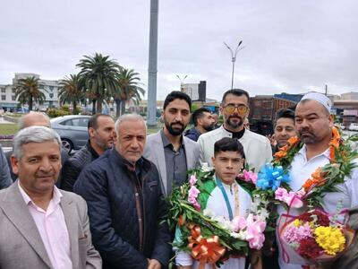  استقبال از قهرمانان پاراآسیایی گلستان در کردکوی
