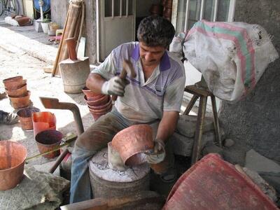  فعالیت سه هزار هنرمند زنجانی در رشته مسگری