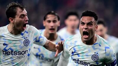 اینتر از لغزش میلان نهایت استفاده را کرد/ صدرنشینی با پیروزی مقابل جنوا