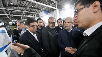  با حضور معاون علمی رئیس جمهور و وزیر علوم ؛ رونمایی از محصول فناورانه دانشگاه ارومیه در نمایشگاه دستاوردهای پژوهشی تهران