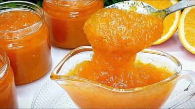  تو خونه پرتقال دارید / طرز تهیه مربا پرتقال بدون شکرک زدن و کپک زدن
