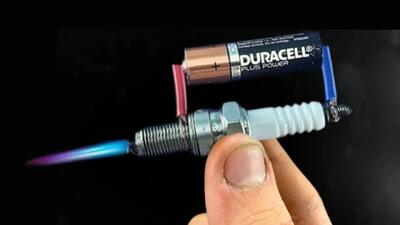  چگونه در خانه با شمع یک دستگاه جوشکاری ساده بسازیم ؟