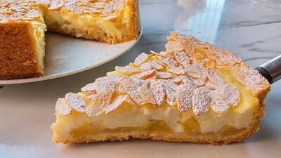  طرز تهیه پای سیب فوری: بدون همزن و کره، مخصوص مهمونی های یهویی