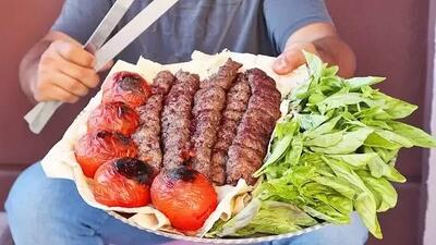  راز کباب کوبیده ای که نه میریزه نه از رو سیخ جمع میشه / نرم و آبدار !