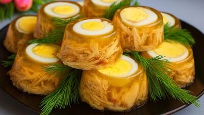  طرز تهیه ژله گوشت و مرغ به روشی ساده اما خوشمزه
