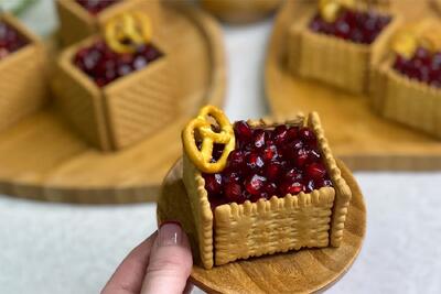  جعبه انار شب یلدا؛ دسری شیک و خاص برای بلندترین شب سال
