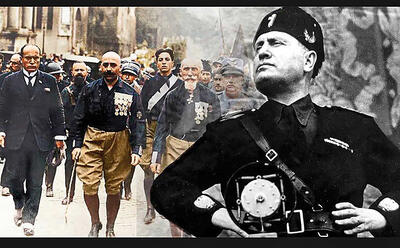 مستند زندگی موسولینی در شبکه 4