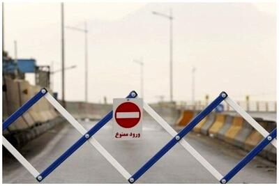  هشدار به مسافران؛ این جاده به دلیل کولاک شدید مسدود شد