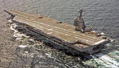 قاتل گران‌ترین ناو آمریکایی از راه رسید