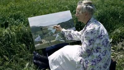 زنی که در هفتادسالگی دنیای نقاشی آمریکا را تسخیر کرد!