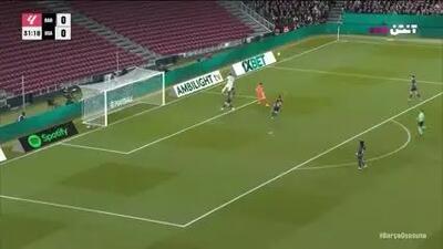 ببینید| خلاصه بازی بارسلونا مقابل اوساسونا