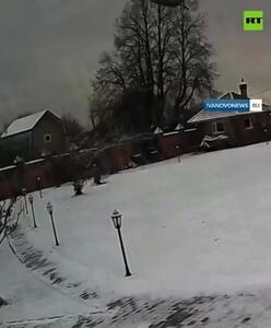 ببینید| هواپیمای آنتونوف روسی قبل از سقوط روی هوا نصف شد