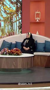 عصبانیت بازیگر خانه به دوش از سوال مجری روی آنتن زنده