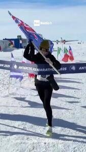 تاریخ‌سازی یک زن با قهرمانی در ماراتن قطب جنوب