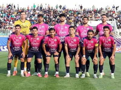 اعلام ترکیب اصلی آلومینیوم مقابل پرسپولیس