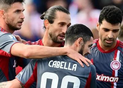 طارمی در ترکیب اصلی المپیاکوس مقابل آریس