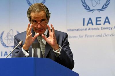 گروسی: ۴۰۰ کیلو ذخایر اورانیوم ۶۰ درصد ایران هنوز وجود دارد