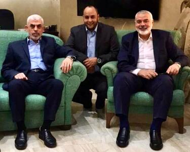  شهادت محافظ شهید یحیی السنوار در غزه