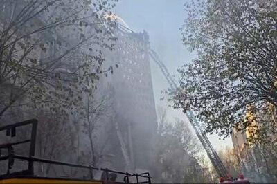 آتش‌سوزی  سینمای متروکه لاله‌زار مهار شد