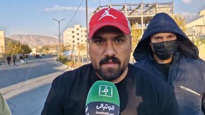 روش جدید کری‌خوانی هوادار پرسپولیس برای رقیب سنتی