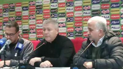 صحبتهای دراگان اسکوچیچ بعد از پیروزی تراکتور مقابل پیکان