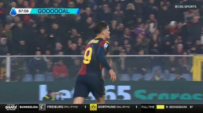 گل اول جنوا به اینتر (ویتور اولیویرا)