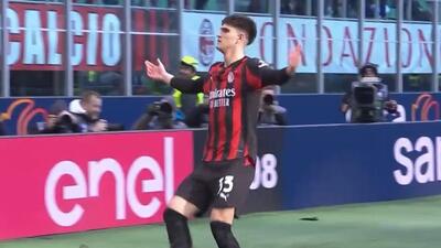 گل دوم میلان به ساسولو (دبل داویده بارتساگی)