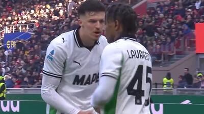 گل دوم ساسولو به میلان (آرماند لائورینت)