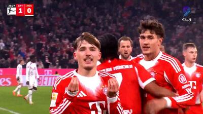 گل اول بایرن مونیخ به ماینتس (لنارت کارل)