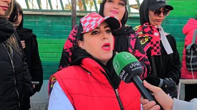 واکنش بانوی هوادار پرسپولیس به صحبتهای جنجالی خداداد