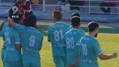 گل اول پیکان به تراکتور (شاهین توکلی)