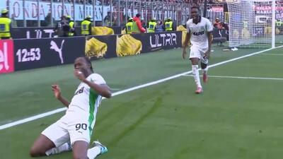 گل اول ساسولو به میلان (اسماعیل کنه)