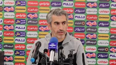 صحبتهای مجتبی جباری قبل از دیدار مس رفسنجان مقابل گل گهر