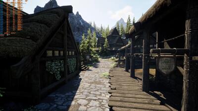  رویای بازسازی اسکایریم؛ انتشار دموی فنی حیرت‌انگیز با آنریل انجین - گیمفا