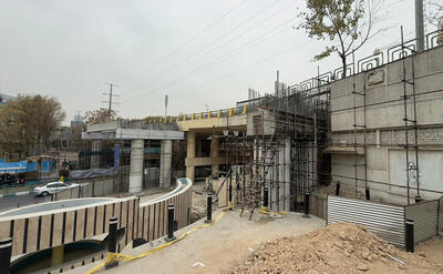 گلوگاه ترافیکی بزرگراه شهید همت رفع می شود