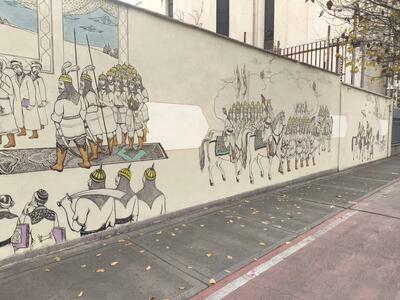 نقش قصه های شاهنامه رنگ نو گرفت+ تصاویر