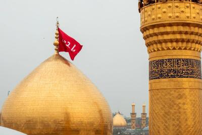  اتفاق دیدنی در حرم امام حسین(ع)؛‌ شن‌های زرد عاشورا از دل خاک بیرون آمدند | تصاویر