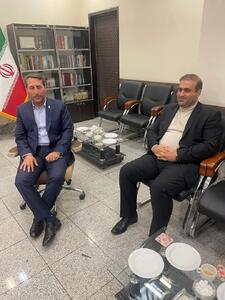  دیدار مدیرعامل سازمان منطقه آزاد ارس با دادستان جدید مرکز استان آذربایجان‌ شرقی