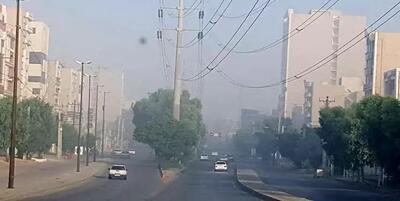  اعلام آلودگی هوا در ۱۲ شهر خوزستان