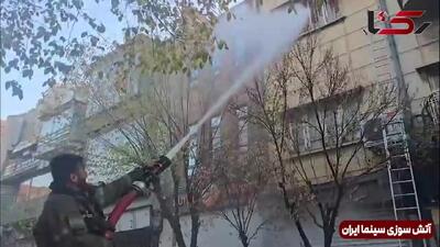  جزئیات جدید از آتش‌سوزی هولناک در سینما ایران + فیلم