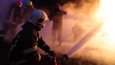  حمله پهپادی به منطقه ولگوگراد روسیه؛ انبار نفت اوریوپینسک طعمه حریق شد