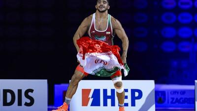 غلامرضا فرخی پدیده سال کشتی فرنگی جهان