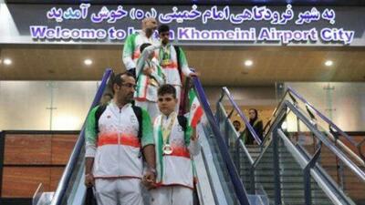 بازگشت نخستین گروه کاروان ایران از بازی‌های پاراآسیایی جوانان دبی ۲۰۲۵