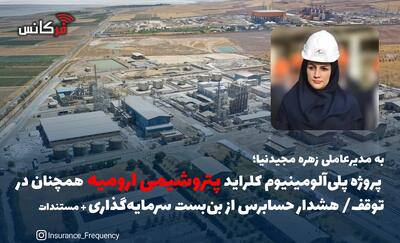 به مدیرعاملی زهره مجیدنیا؛ پروژه پلی‌آلومینیوم کلراید پتروشیمی ارومیه همچنان در توقف/ هشدار حسابرس از بن‌بست سرمایه‌گذاری + مستندات