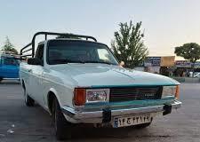 مزایده یک دستگاه  وانت پیکان  رنگ : سفید  مدل : 89