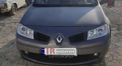 حراج 450/000/000 تومانی خودرو رنو مگان 2000 اتومات مدل : 1390 (توقیفی دولت)